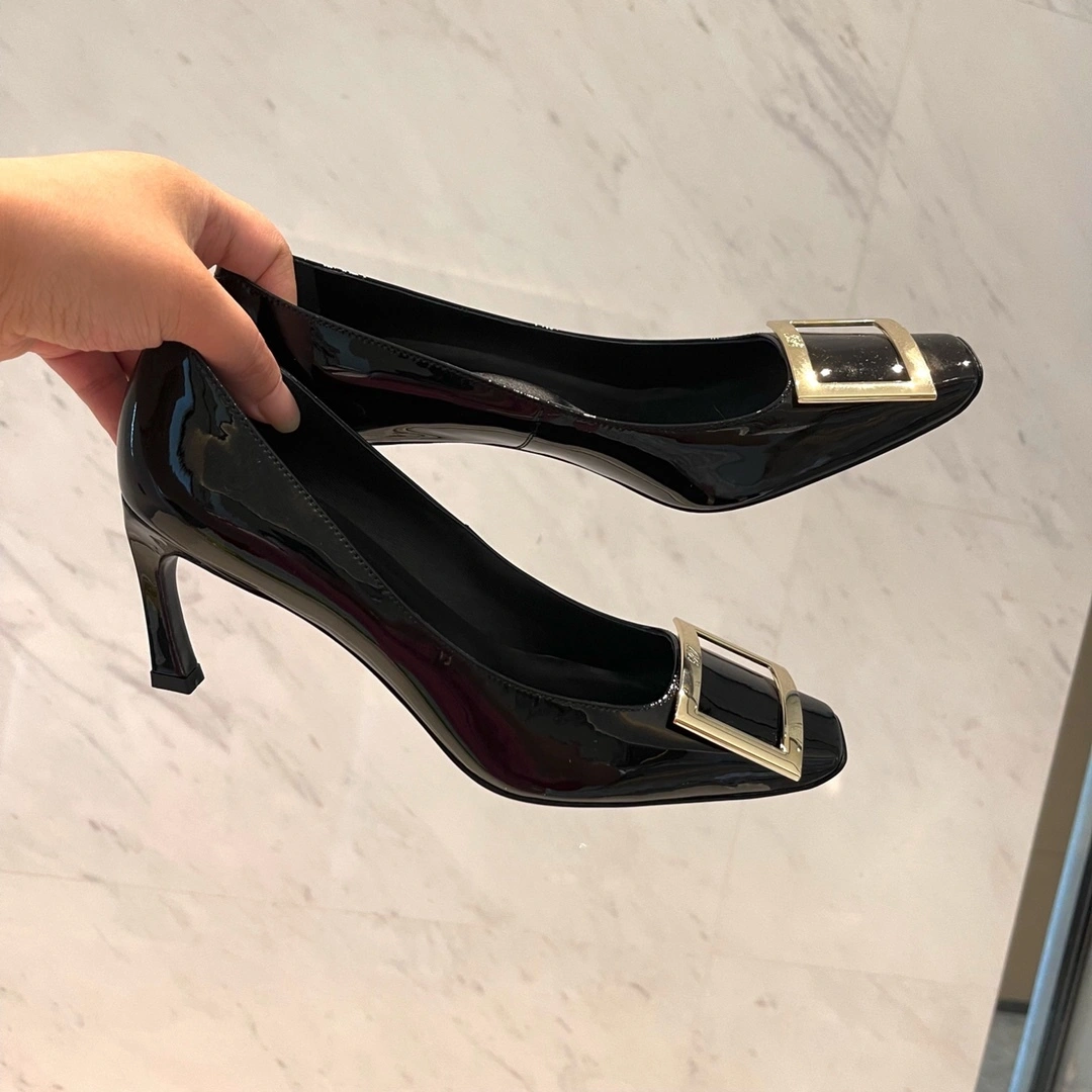 COCO-- RO65R RVW40015280D1PB999 Heel height：7.5CM cowhide sheepskin item:E-X230F1897
